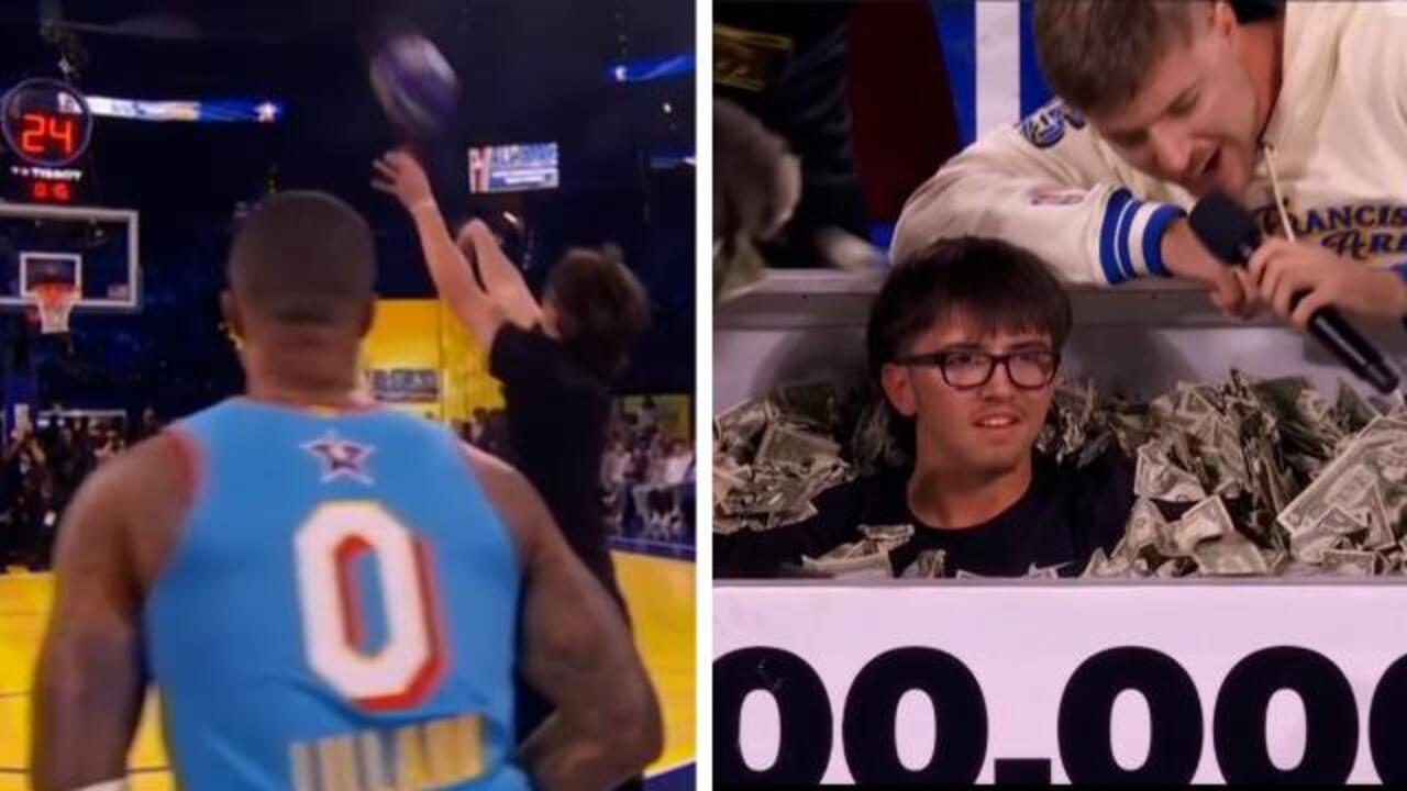 Fan wins $100K in shooting contest