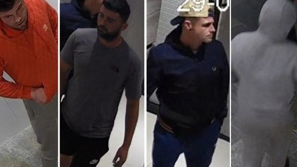 The four men police allege were involved in the attack. Picture: NSW Police