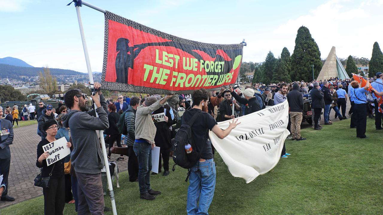 Hobart Anzac Day parade a first for our Frontier Wars The Mercury