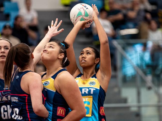 Talitah Faifai in action for the Gold Coast Titans. Picture: Supplied