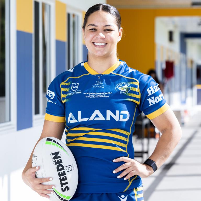 Cherrington was the Eels’ first official signing for 2023. Picture: Monique Harmer