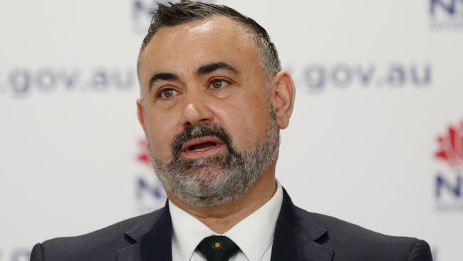 Deputy Premier John Barilaro has been pushing hard to ease restrictions. Picture: NCA NewsWire / Nikki Short