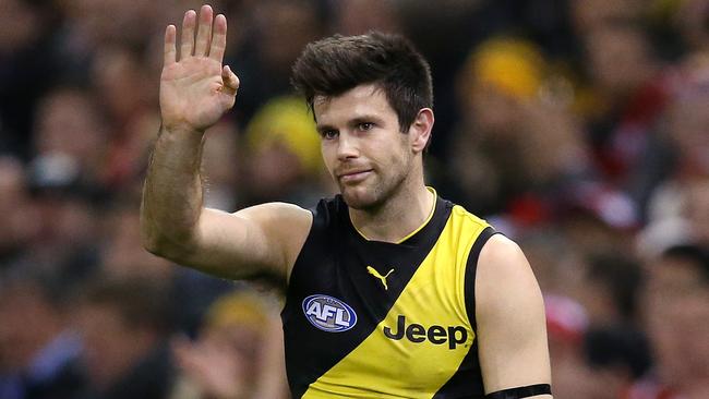 A good bloke, Richmond captain Trent Cotchin is. Picture: Michael Klein