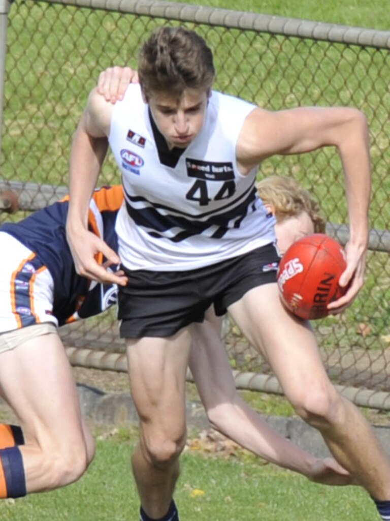 Marcus Bontempelli rose into first-round contention with a stellar under-18 season.