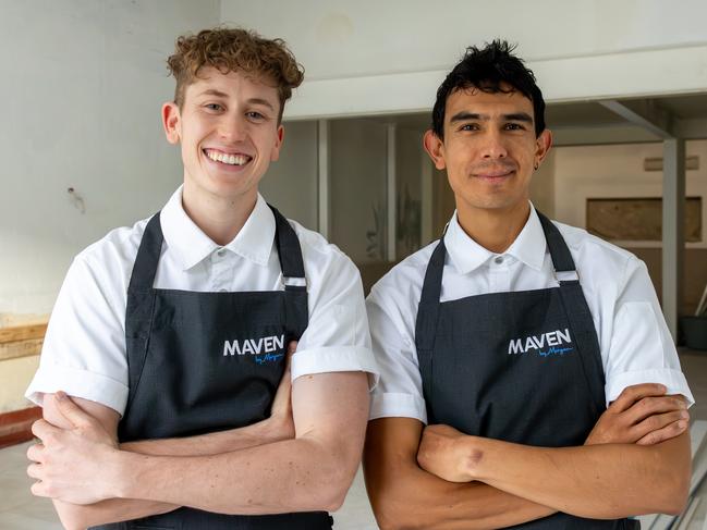 Maven co-head chef's Morgan Hipworth and Daniel Neytha