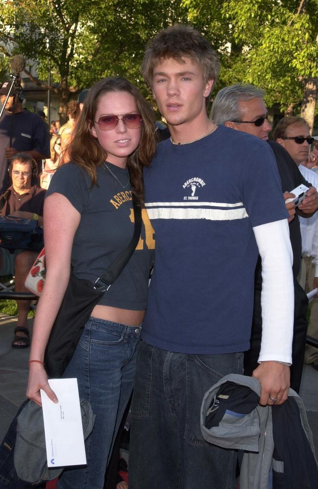 Chad Michael Murray and Erin Foster dated from 2001 to 2002. Picture: Frank Trapper/Corbis via Getty Images