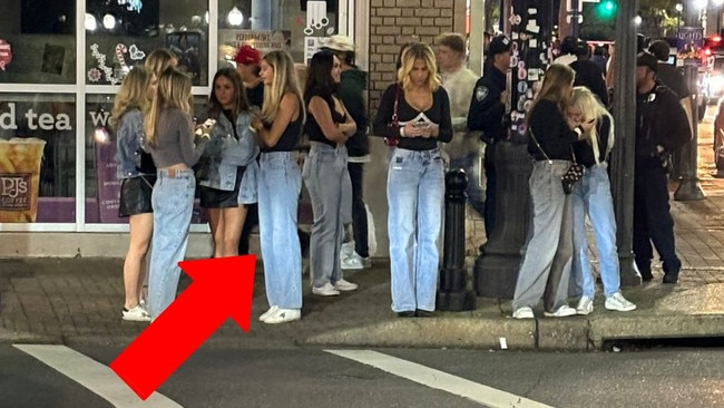 A viral pic of Gen Z on a night out has sparked debate. Instagram: