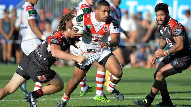 Siliva Havili and Tim Lafai have been reinstated by the Dragons after their drunken brawl