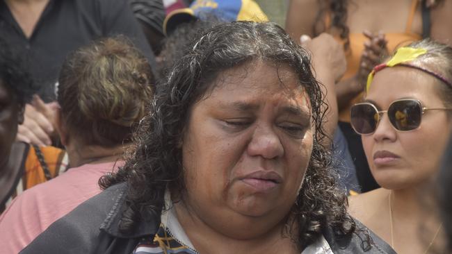 Hundreds of Territorians gathered in the St Mary's Cathedral for the state funeral of former Arafura MLA Lawrence Costa. Picture: Sierra Haigh