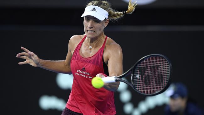 Angelique Kerber has shown good form in Perth and Sydney but can she do it again on the big stage?