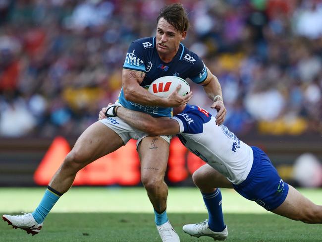 The Titans need more from AJ Brimson. Picture: Hannah Peters/Getty Images