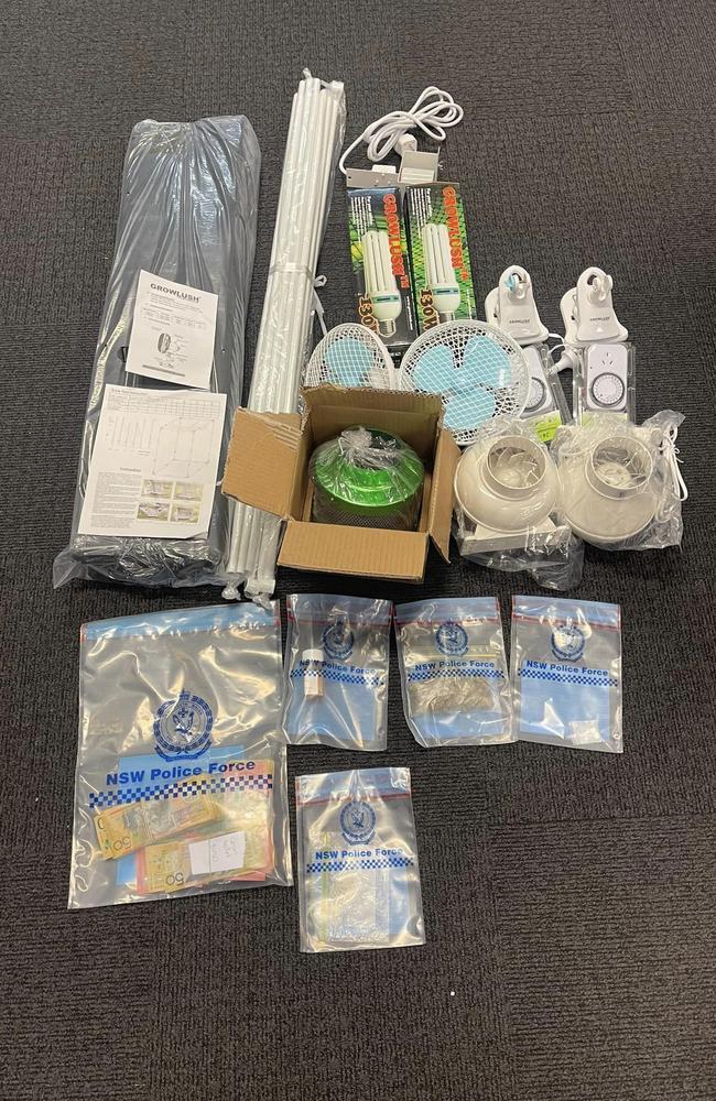 A man and a woman have been charged for drug supply and proceeds of crime offences before being taken to Dubbo Police Station. Photo: NSW Police.