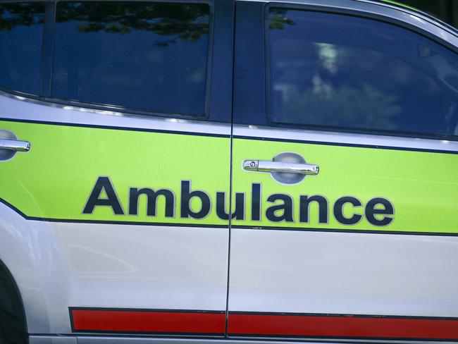 BRISBANE, AUSTRALIA - NewsWire Photos - JANUARY 17, 2025:  A generic photo of Queensland Ambulance Service signage , Brisbanes CBD.Picture: NewsWire / Glenn Campbell