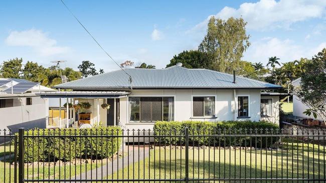 This three-bedroom house at 17 Boisy St, Wandal, is for sale for $380,000.