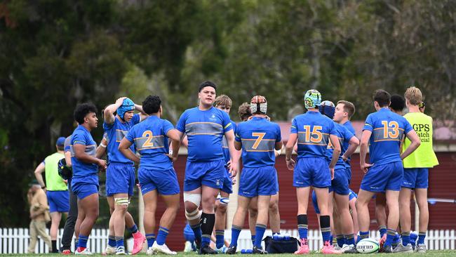 GPS Rugby Churchie Vs BBC Saturday August 10, 2024. Picture, John Gass