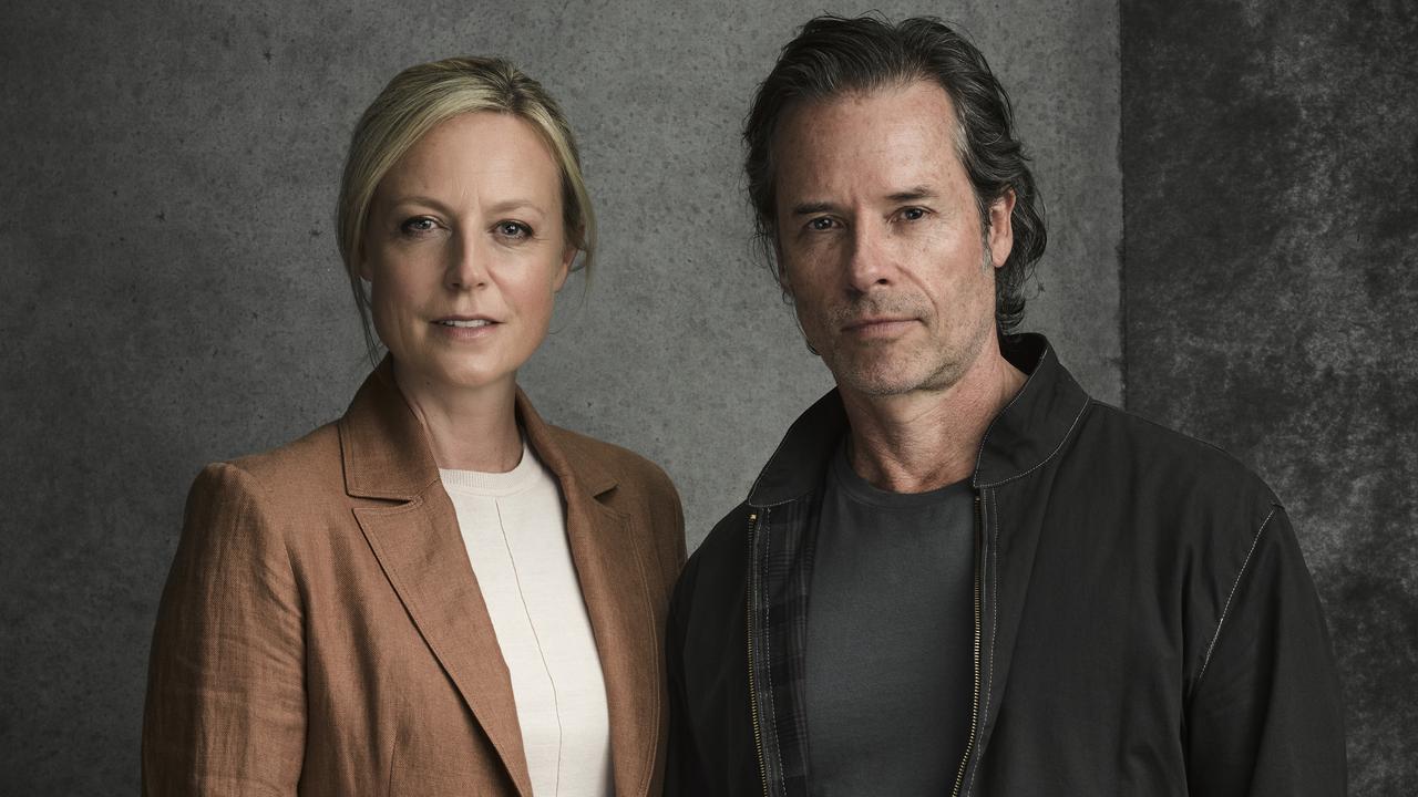 Jack Irish co-stars Guy Pearce and Marta Dusseldorp found the experience of finishing the series after more than a decade to be emotional.