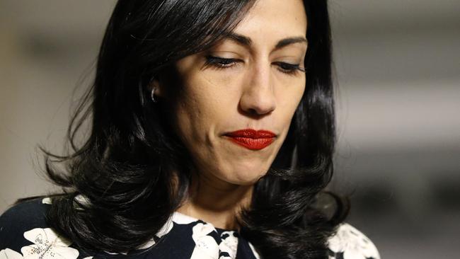 Huma Abedin, a longtime aide to Hillary Rodham Clinton, appeared on an IS hit list in 2016. Picture: Alex Brandon / AP