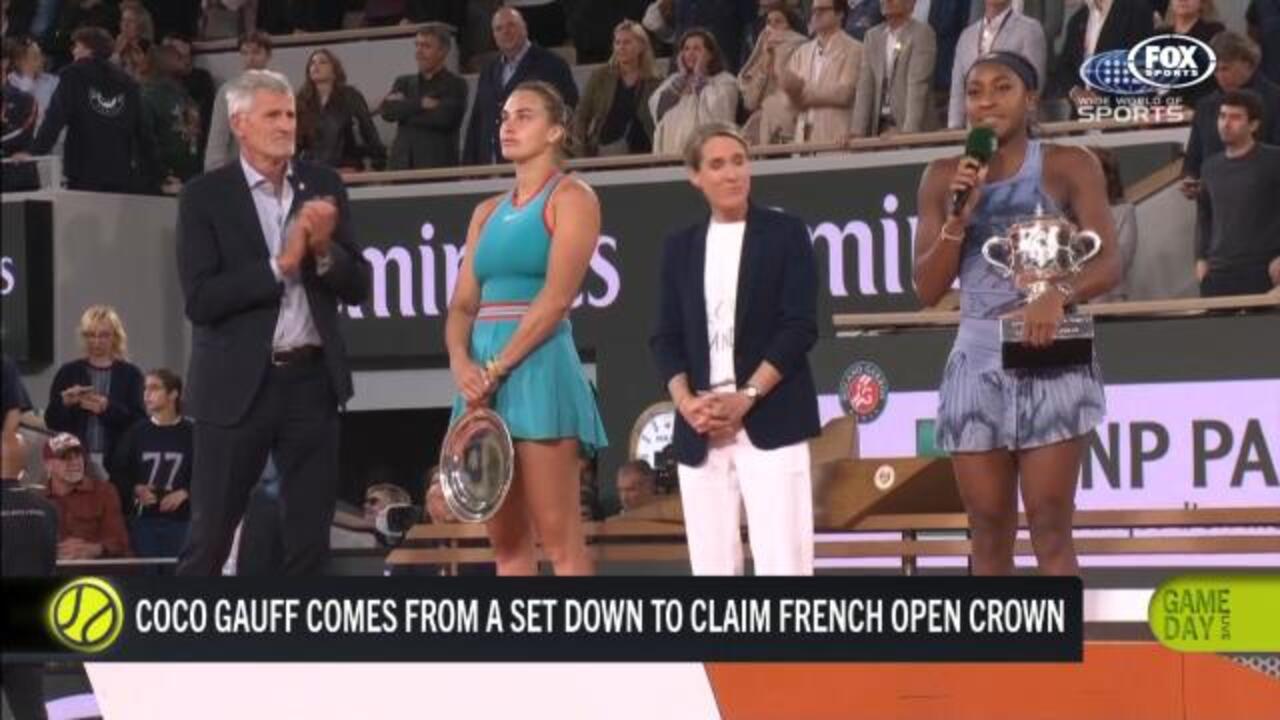 Coco Gauff stuns Sabalenka in EPIC final