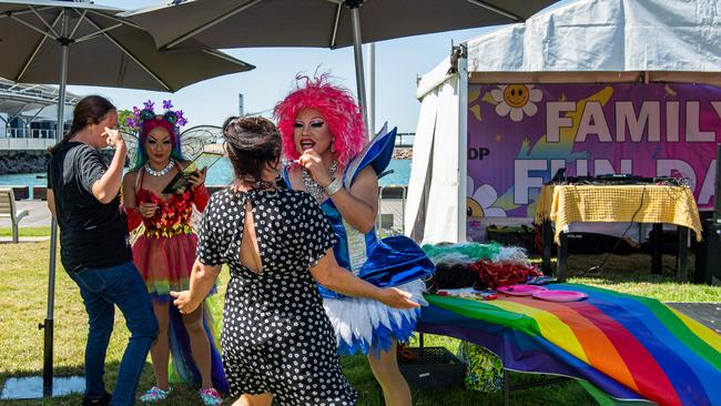 Territorians celebrating all things in 2024 at the Darwin Waterfront. Picture: Pema Tamang Pakhrin