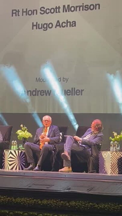 Scott Morrison in Odesa, Ukraine