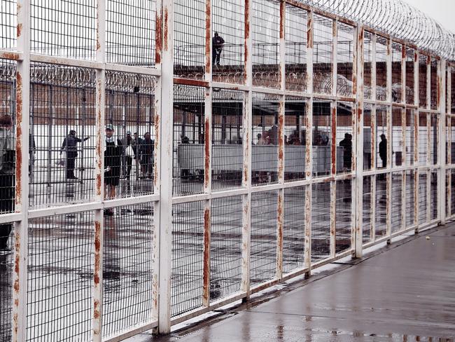 ‘High-risk’ prisoners are held at Goulburn Supermax where they only mix with one other prisoner and are denied contact visits. Picture: SAM RUTTYN.