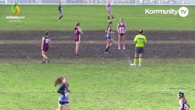 Replay: 12 Years and Under Australian Football - QLD v VIC (Girls)