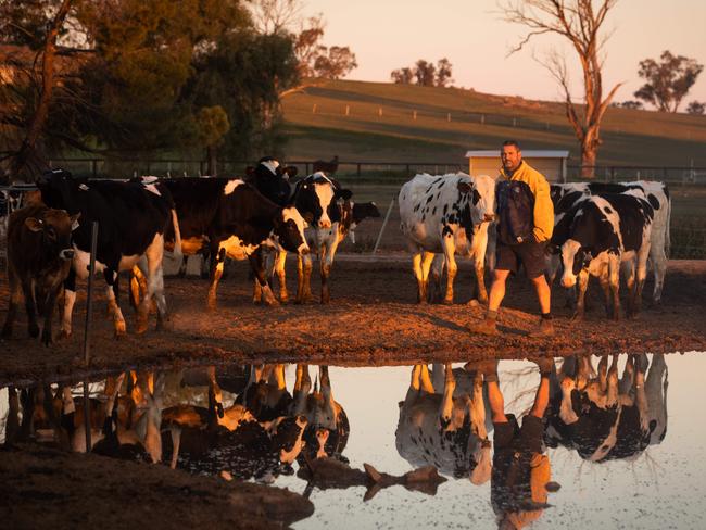 Dairy industry representatives said the higher prices will make a huge difference for farmers, who are also being hit with rising production costs. Picture: Renee Nowytarger / The Australian