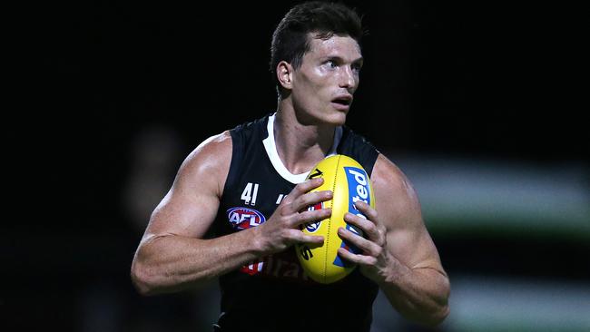 Brody Mihocek will debut for Collingwood this week. Picture: Michael Klein