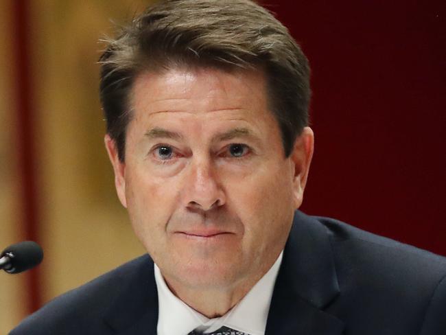 Minister for Better Regulation and Innovation Hon Kevin Anderson pictured at the 2019 Budget Estimates held at NSW Parliament in Sydney.Picture: Richard Dobson