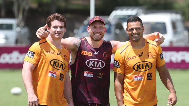 Matt Lodge has declared he wants to stay with Brisbane, rejecting reports of a falling out with coach Kevin Walters.