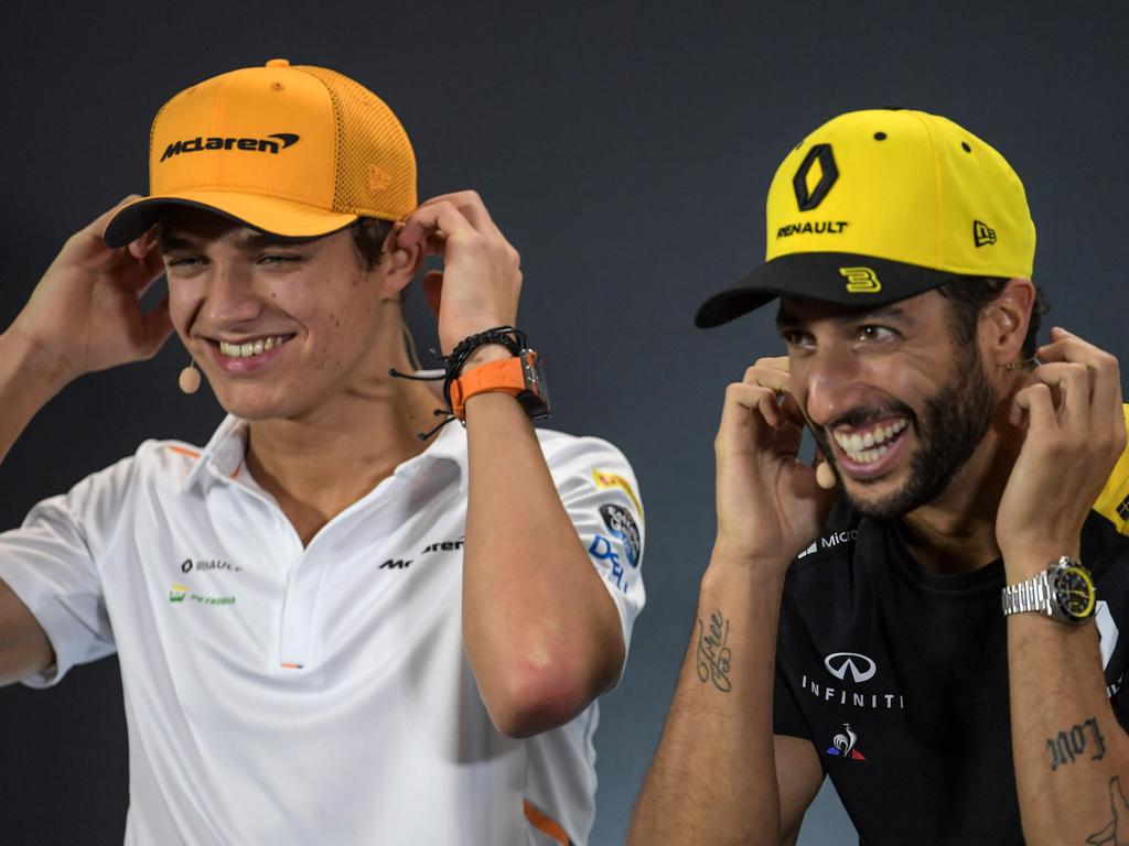 Norris and Ricciardo will make quite the pairing next year.