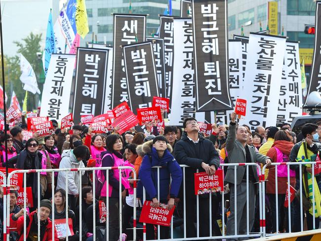 South Korean Protest: President Called On To Resign Over Alleged ...