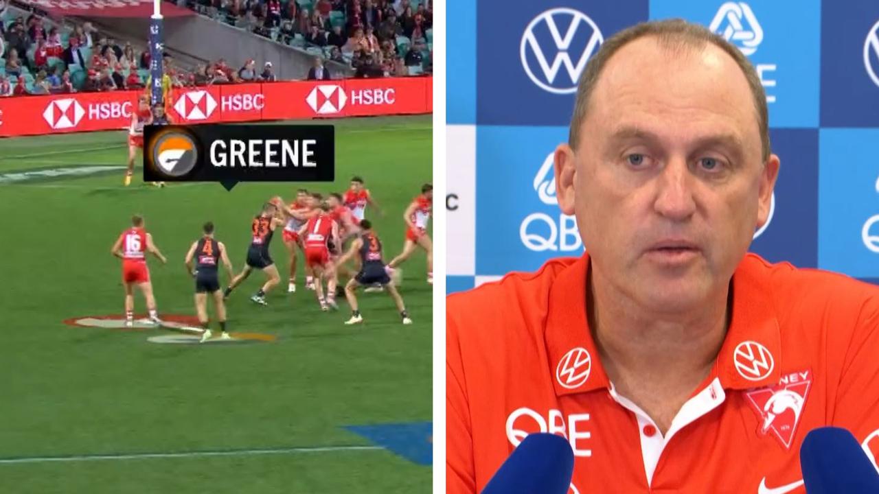 John Longmire and Toby Greene.