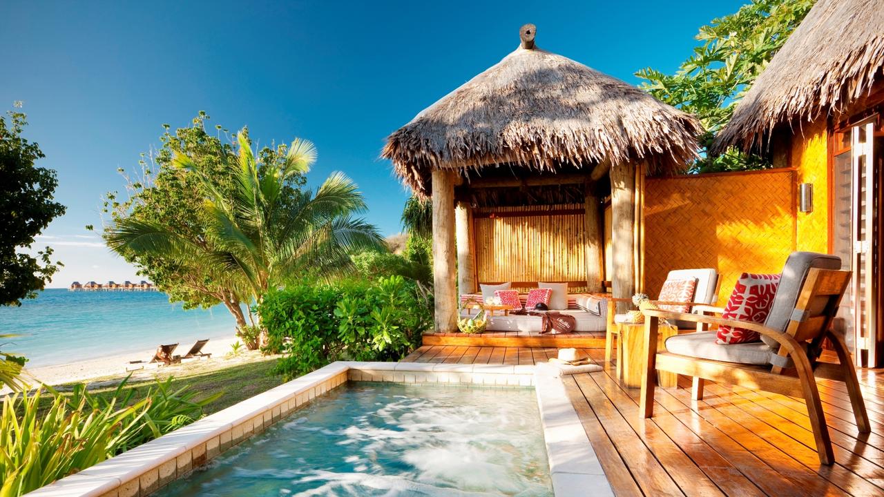 The adults-only Likuliku Lagoon Resort, Fiji. Supplied