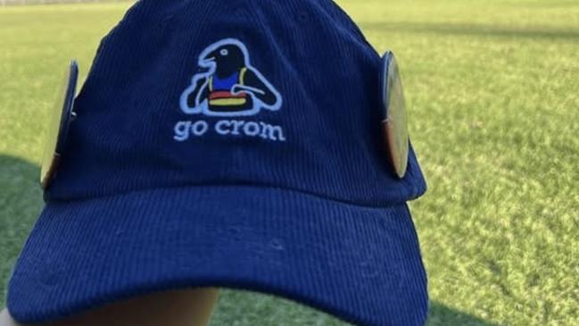 The unofficial Go Crom cap. Picture: Supplied