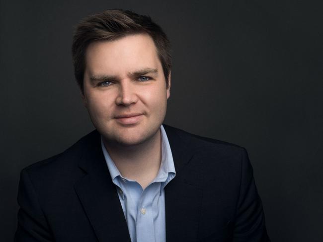 James David Vance is an American author and venture capitalist. He is best known for his memoir Hillbilly Elegy.Picture: Luke Fontana