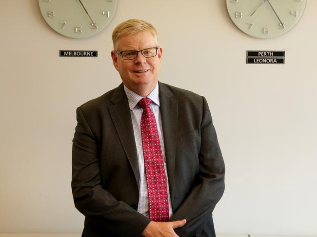 Bob Vassie, CEO of Gold producer, St Barbara. Picture: Stuart McEvoy