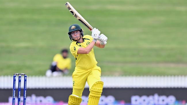 Alyssa Healy along with Beth Mooney were the only Australians in the ICC ODI team of the year. Picture: Kai Schwoerer/Getty Images