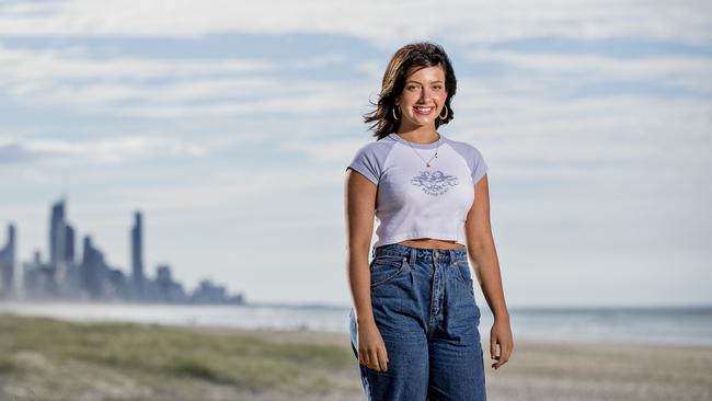 Multi-talented Gold Coast actress Isabella Procida is headed for Hollywood. Picture: Jerad Williams