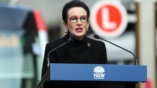 Sydney Lord Mayor Clover Moore said it was “scandalous that we still used drinking water to flush toilets, water gardens and wash clothes. Picture: Tim Hunter