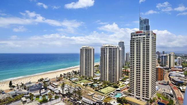 The Hilton Surfers Paradise is a top pick for Schoolies to book during the two-week long celebrations on the glitter strip. Picture: Supplied