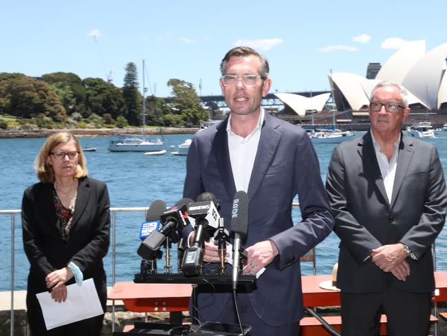 Premier Dominic Perrottet said the national cabinet meeting was “incredibly constructive, helping NSW to “come out strong” in 2022. Picture: John Grainger