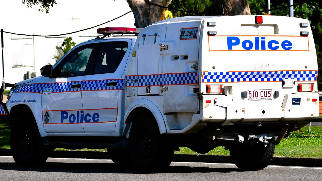 An Ingham Police vehicle outside the Ingham Magistrates Court on Thursday. Picture: Cameron Bates