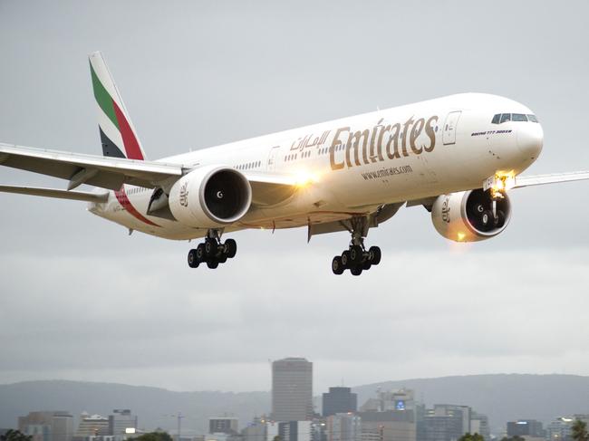 Emirates returns to Adelaide_Boeing 777. Picture Supplied