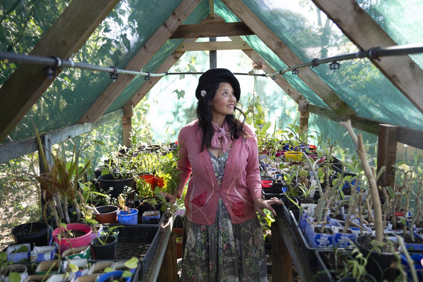 Garden For Good. Charmaine and Peter Williamson. Picture: Sarah Marshall