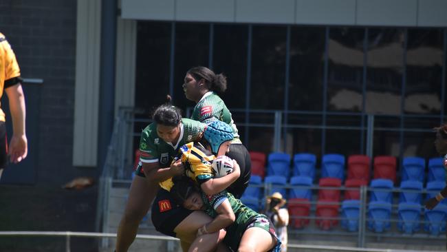 Harvey Norman under 19s game between the Ipswich Jets and Sunshine Coast Falcons. Saturday March 4, 2023. Picture, Nick Tucker.