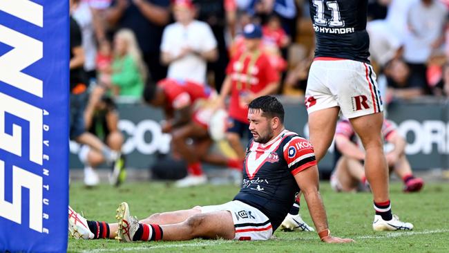 Smith has been battling a muscular injury but should be fine given the Roosters have the bye next week. Picture; Bradley Kanaris/Getty Images