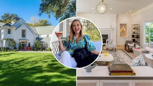 Reese Witherspoon has sold her LA estate. Picture: Realtor/Instagram by reesewitherspoon