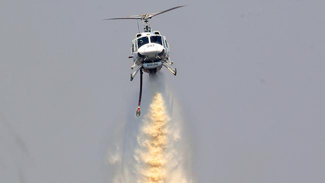 Victoria will use a record-high number of aircraft to combat the state’s upcoming bushfire season. Picture: AAP