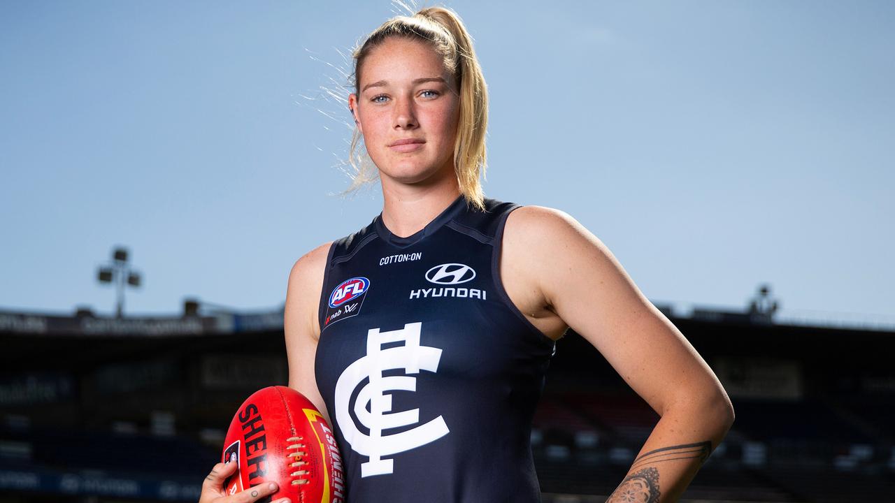 Tayla Harris: How Melbourne AFLW teammates reacted to her arrival ...